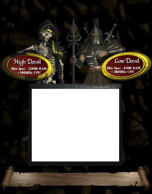 Detail Selection Screen